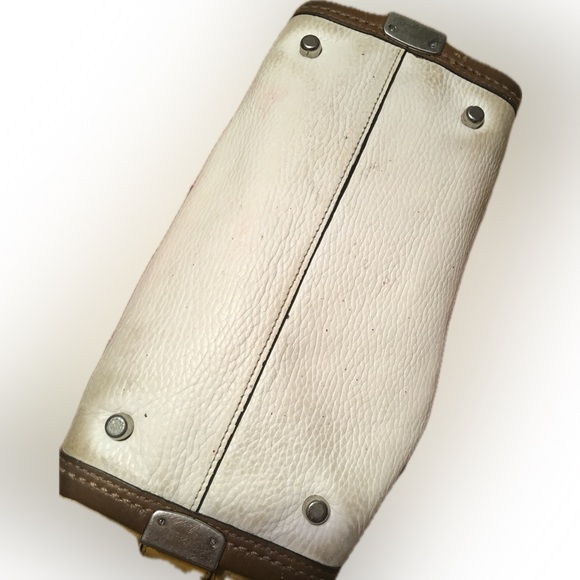 Coach Swagger 27 Carryall Rainbow Colorblock Color Satchel Handbag Purse AS IS - Picture 7 of 16